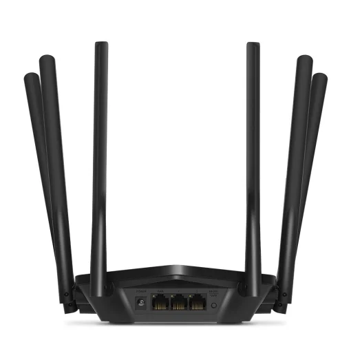 Cod. 097 Router Wireless Banda Dual AC1900 TP-LINK-MERCUSYS MR50G / 1900 Mbps/ 2.4GHz - 5GHz / 2 puertos LAN GIGABIT/ 1 Puerto WAN GIGABIT / 6 Antenas omnidireccionales fijas / MU-MIMO