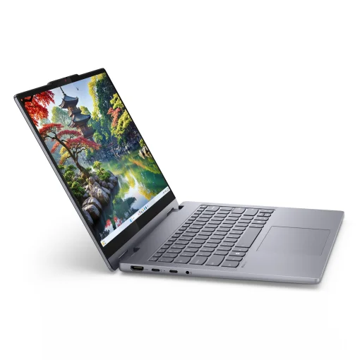 Cod. L:1764 LENOVO IdeaPad 5 2en1 (IA) / Intel® Core™ Ultra 5 225U / 8GB LPDDR5X / 512GB PCIe® 4.0x4 NVMe® SSD / 14&quot; WUXGA Táctil (1920 x 1200) / Windows 11 / Wi-Fi® 6 2x2 + BT5.2 / Teclado retroiluminado ingles / Audio Dolby Audio™ / Cám. IR FHD 1080p /