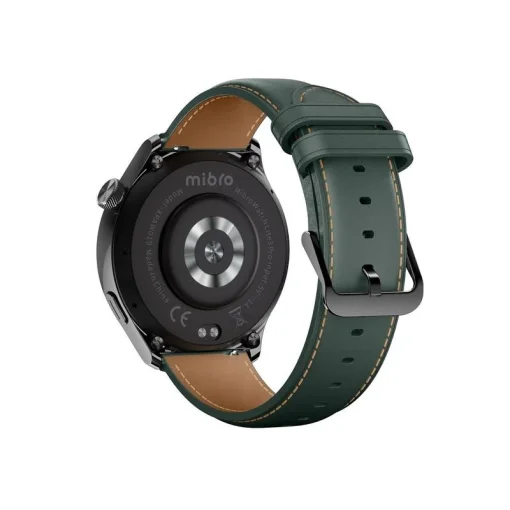 Cod. 1199 SmartWatch Mibro Lite 3 Pro (Green) / GPS / AMOLED UHD 1.32" 60FPS / LLamadas BT V5.3 / Monitoreo de Salud 24/7: (ritmo card&iacute;aco, SpO2, estr&eacute;s y sue&ntilde;o) / Resistente al agua hasta 50 m (5ATM) / Bat. 350mAh (14 d&iacute;as) / 150+ modos deportivos