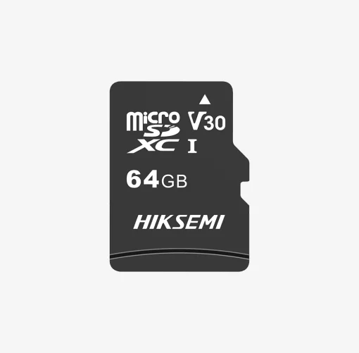 Cod. 272 Micro SD HIKSEMI Neo C1 / 64GB / Clase 10 V30 / 2en1 / escritura 30MB/s - 92MB/s lectura