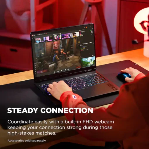 Cod. 1822 HP OMEN 16-am0073dx Gaming / Intel&reg; Core&trade; Ultra 7 255H con IA Integrada (NPU Intel&reg; AI Boost) / 16GB DDR5 / 1 TB PCIe&reg; Gen4 / NVIDIA&reg; GeForce RTX&trade; 5060 8 GB GDDR7&nbsp;/ 16" FHD+ 2K, 144 Hz, IPS / AUDIO HyperX, DTS: X&reg; Ultra / Windows 11 / Wi-Fi 6E (