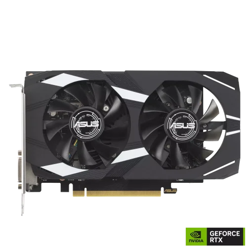 Cod. 211 Tarjeta de Video ASUS Dual NVIDIA® GeForce RTX™ 3050 OC Edition 6GB GDDR6 / 1*DisplayPort, 1*HDMI 2.1, DVI-D / PCI Express® Gen 4 x16