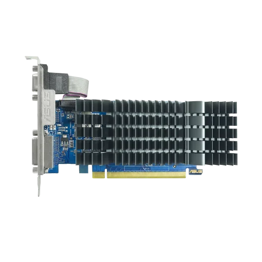 Cod. 215 Tarjeta de video ASUS GeForce&reg;&nbsp;GT 710 2GB GDDR5 EVO / HDMI, DVI-D, VGA / perfil bajo P/ HTPC silenciosos / PCI-E 2.0