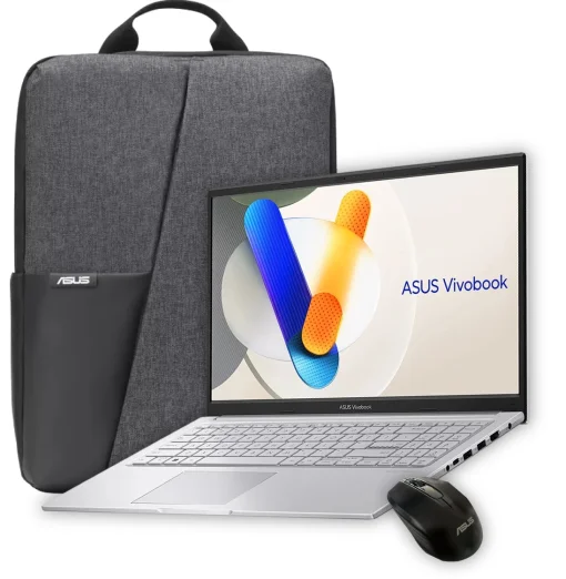 Cod. 1755 Kit ASUS VivoBook 16 X1605V / Intel® Core™ i9-13900H ( 14 núcleos, 20 subprocesos) 13va. Gen. / 32GB / 1 TB M.2 PCIe® 4.0 SSD / 16&quot; WUXGA  / Wi- Fi 6E AX /Sin Sistema (OS) / Sensor de huella / Teclado Iluminado Alfanumérico / Transparent Silver