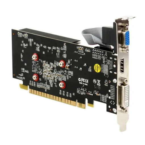 Cod. 218 Tarjeta de video GOLDEN GeForce GT730 4GB GDDR5 128-bit / Soporte de perfil bajo / HDMI/VGA/DVI-I / PCI-E