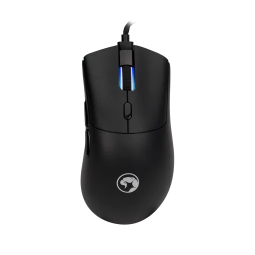 Cod. GM:237  Mouse MARVO Niro 40 BK (G950) / 12000DPI / Ergon&oacute;mico / Sensor PMW3327 / USB / Cable trenzado desmontable 1.5 m / 6 Botones (programables) / Larga duraci&oacute;n (20 millones de clic)