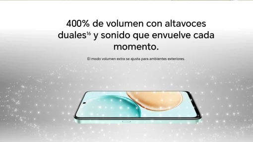 Cod. 298 HONOR X7d / 256GB Rom / 8GB Ram / LTE (Dual SIM) / 6.77" HD+ 120 Hz / Cam. 108MP con AI, 8MP Frontal / MagicOS 9 (Android 15) / Bot&oacute;n AI / Resistencia al agua IP65 y caidas SGS / Bat. celda dual 6.500 mAh / Negro Nocturno