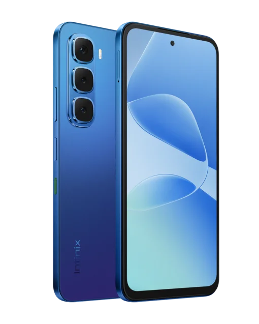 Cod. 282 Infinix HOT 60i / 6.7&quot; HD+ 120Hz / Ram 8GB (16GB exten.) / 256GB Alm. / Helio G81 / Android 15 / Cam. 50MP + 8MP Frontal / NFC / Bat. 5160mAh, 45W / Shadow blue