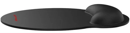 Cod. 037 Mouse Pad con Apoyadera de gel Genius G-WMP 100 / tela y caucho / Dimenciones: 230mm*250mm*25mm / negro