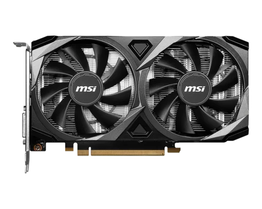 Cod. 214 Tarjeta de Video MSI NVIDIA GeForce RTX™ 3050 VENTUS 2X XS 8G OC / 8GB GDDR6 / 1*DisplayPort, 1*HDMI 2.1, DL-DVI-D / PCI Express® Gen 4 x8