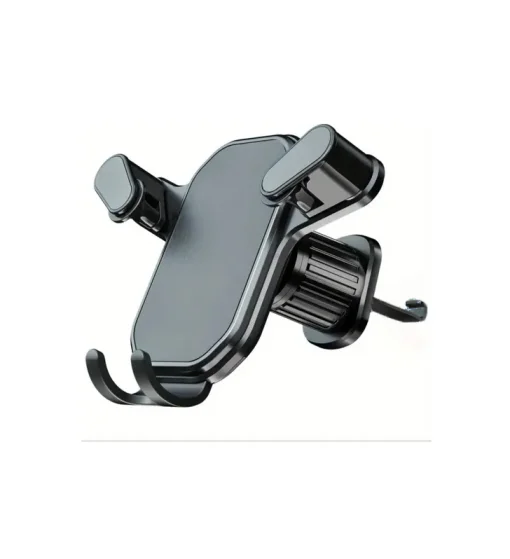 Cod. 1094 Soporte de celular P/Auto Pavareal Gravity CH71 / Instalaci&oacute;n en rejilla de aire / Gira 360&deg; / Dise&ntilde;o compacto / Material: ABS+PC+Metal