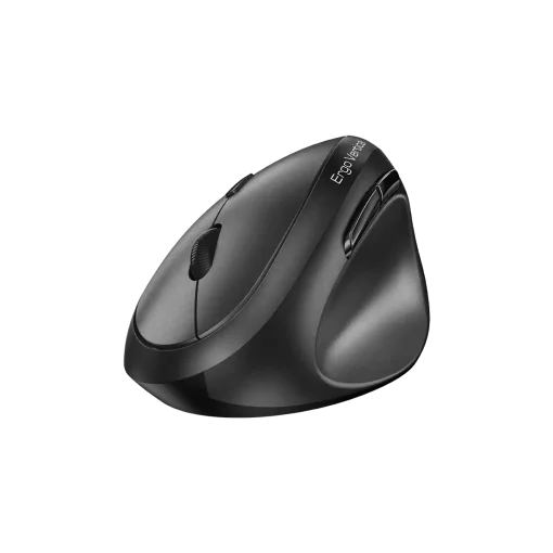 Cod. GE:268 Mouse Genius Vertical Wireless Ergo 8350S / Bluetooth + 2.4G / Ergonómico, Silencioso, Copilot AI / 2400DPI / 6 botones / Dark Grey
