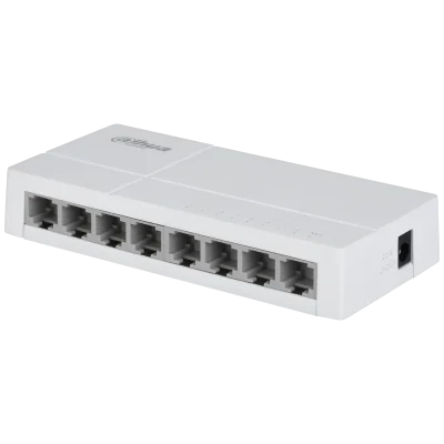 Cod. 137 Switch Desktop DAHUA DH-SF1008L / 8 puertos RJ45 10/100Mbps / Plug &amp; play