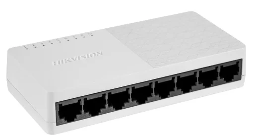 Cod. 127 Switch Gigabit HIKVISION DS-3E0508D-O / 8 puertos RJ45 10/100/1000Mbps / MDI/MIDX / Plug &amp; play