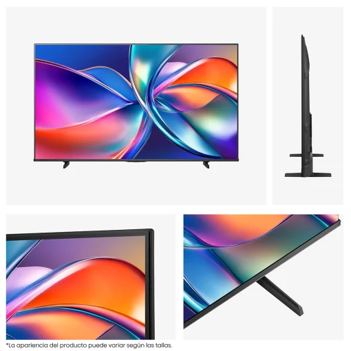 Cod. 132 Smart TV Hisense 55" 55Q6QV QLED 4K UHD 60Hz / OS VIDAA U9 / Colores Vibrantes y Alto Contraste / Dolby Vision IQ &amp; Dolby Atmos / Miracast / Wi-FI 5, BT5.3 / 3*HDMI, 2*USB / Control remoto por voz    Marca	Hisense Modelo	55Q6QV General	 Imagen:&nbsp;P