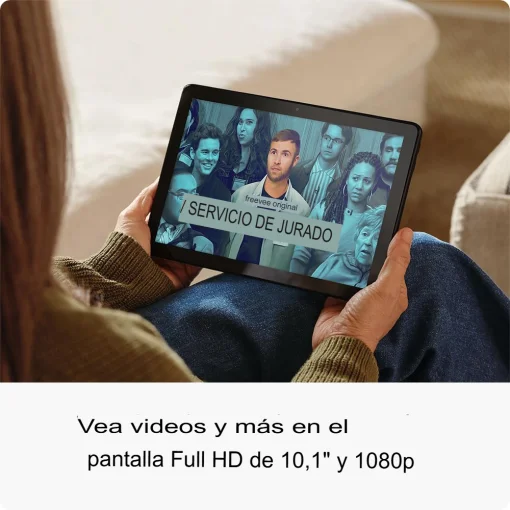 Cod. 123 Tablet Amazon fire HD 10 (13va. Gen.) / Octa-core / 10.1&quot; Full HD 1080p / RAM 3GB, 32GB Alm. / Fire OS 8 / Cam frontal 2,0mp/posterior 5mp / Wifi/Bluetooth / black