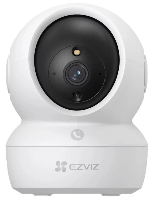 Cod. 331 Cámara Smart 360° EZVIZ H6c Pro 3K / Visión Nocturna a Color Smart / Modo patrulla / Detección (AI) Personas y ruidos fuertes / Seguimiento de Zoom Aut. / Audio bidireccional y botón de llamada / compatible: Alexa y google home / Soporta mi