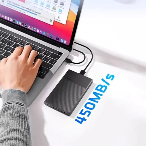 Cod. 043 Capsula Lenovo Thinkplus K01-A P/Disco Duro 2.5" HDD/SSD / Interfaz USB 3.1 / Plug and Play / Black