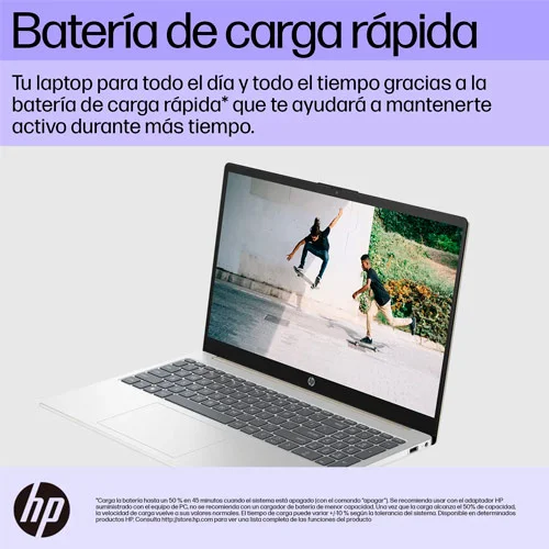 Cod. H:1728 HP 15-fd0276la / Intel&reg; Core&trade; i7-1355U 13va. Gen. / 16GB / 1 TB PCIe&reg;&nbsp;NVMe&trade;&nbsp;/ 15.6" FHD / FreeDOS / Teclado Espa&ntilde;ol num&eacute;rico / Gold-Silver
