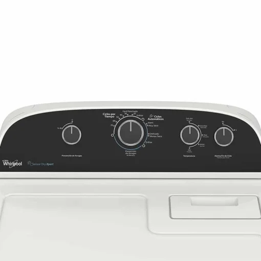 Cod. 139 Secadora a Gas Whirlpool 19Kg / Sistema AutoDry (Secado &oacute;ptimo) / Prevenci&oacute;n de Arrugas / filtro atrapapelusas / Carga Frontal / Blanca