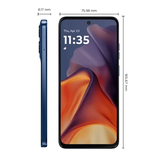 Cod. 266  Motorola G15 5G / Helio G81 Extreme / Ram 4GB (+8GB Aut. Boost AI), 512GB Alm. / 6.7&quot; FHD+ Gorilla® Glass 3 / Cam. 50MP+5MP, Selfie 8MP / Android™ 15 / Aud. Dolby Atmos® / TurboPower™ 20W, 5200mAh / Dual SIM / IPX IP52 / Azul