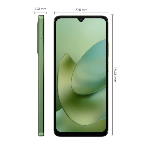 Cod. 309 Motorola G06 4G / Helio G81 Extreme / Ram 4GB (+8GB Aut. Boost AI), 128GB Alm. / 6.88" HD+ 120Hz Gorilla&reg; Glass 3 / Cam. 50MP, Selfie 8MP / Android&trade; 15 / Aud. Dolby Atmos&reg; / 5200mAh / Dual SIM / IPX IP64 / verde