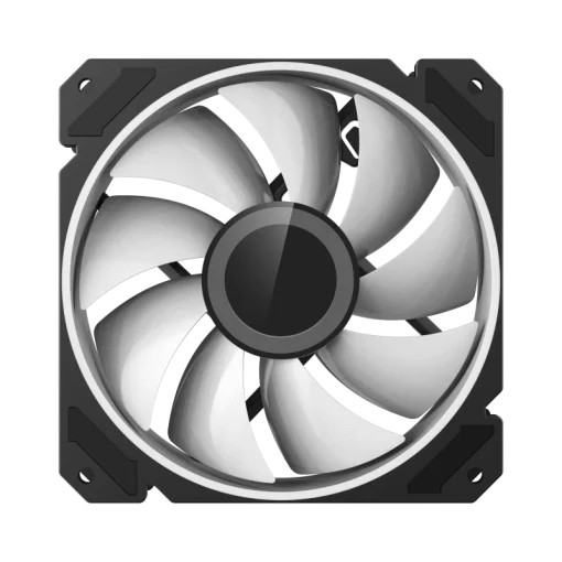 Cod. V:259 Ventilador GAMEMAX FN-12Rainbow-C9-Infinity / Luces ARGB LED de efecto infinito / FAN120mm / Conector: Molex + 3 Pines 5V / Compatible AURA SYNC