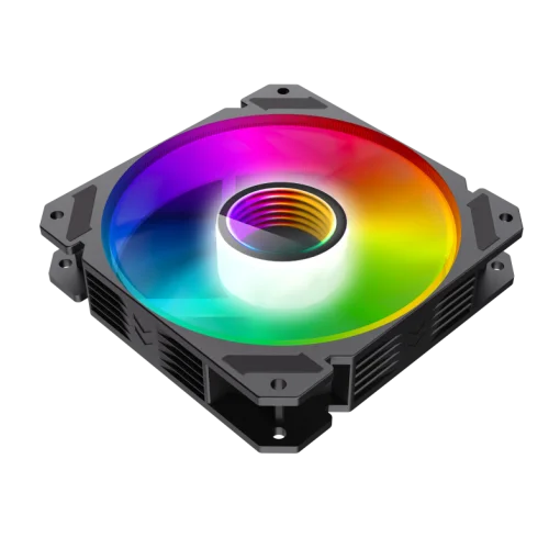 Cod. V:259 Ventilador GAMEMAX FN-12Rainbow-C9-Infinity / Luces ARGB LED de efecto infinito / FAN120mm / Conector: Molex + 3 Pines 5V / Compatible AURA SYNC