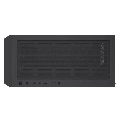 Cod. G:288 Case Gaming GAMEMAX Defender MB / lateral y vidrio templado / frontal malla / 1*USB3.0 + 2*USB2.0 / HD audio / Incluye: 4*ventiladores 12mm. ARGB