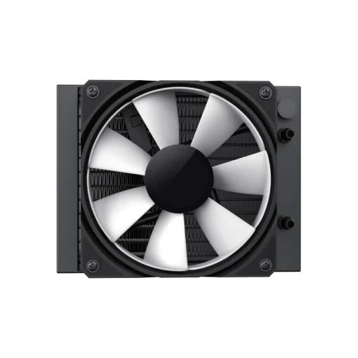Cod. 156 Sistema de Enfriamiento Líquido GAMEMAX ICEBURG 120 Black / FAN 1*120MM PWM / Sincronización ARGB AURA Sync / Conector 5V, 3 pines / 12V 4 pines / Compatible Intel 13va. Gen. LGA 1700 / AMD AM5 / ARGB