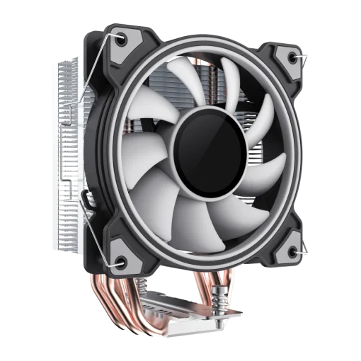 Cod.152 COOLER CPU GAMEMAX ICE BLADE ARGB / ARGB Infinito / TDP: 190W / doble anillo 120mm / 4*Heatpipes cobre / Compatible: Intel LGA1700/115X/1200, AMD AM5/AM4 / PWM 4 pines