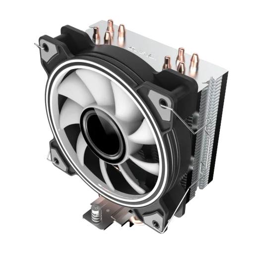 Cod.152 COOLER CPU GAMEMAX ICE BLADE ARGB / ARGB Infinito / TDP: 190W / doble anillo 120mm / 4*Heatpipes cobre / Compatible: Intel LGA1700/115X/1200, AMD AM5/AM4 / PWM 4 pines