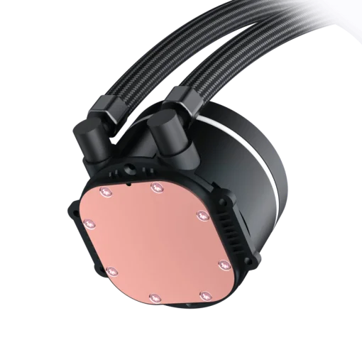 Cod. B:155  Enfriamiento Líquido CPU GAMEMAX IceChill 240V Bomba y ventiladores RGB y PWM direccionables 240mm AIO TDP 250W / compatible: Intel 13va Gen. 1700/1200/2066/2011-3/2011/1156/1155/1151/1150, AMD AM5/AM4/AM3+/AM3/AM2+/FM2