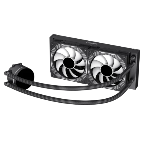 Cod. B:155  Enfriamiento Líquido CPU GAMEMAX IceChill 240V Bomba y ventiladores RGB y PWM direccionables 240mm AIO TDP 250W / compatible: Intel 13va Gen. 1700/1200/2066/2011-3/2011/1156/1155/1151/1150, AMD AM5/AM4/AM3+/AM3/AM2+/FM2
