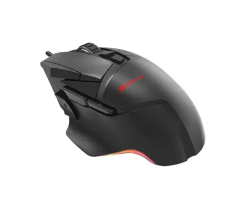 Cod. GX:216 Mouse XTRIKE-ME GM-520 / 12800 DPI / Driver Programable / Iluminación RGB / USB, Cable:1.5 mt. / 8 botones