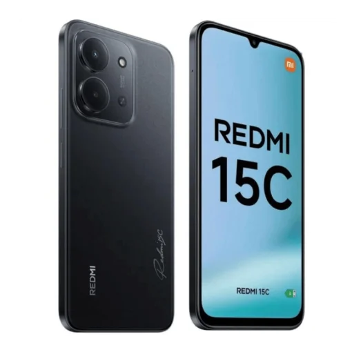 Cod. 314 Xiaomi Redmi 15C / 256GB Rom / 4GB Ram (8GB exten.) / Helio G81-Ultra / 6.9" HD+ 120Hz / Cam. Dual 50MP con AI + 8MP Frontal / Bat. 6.000 mAh Carga r&aacute;pida 33W / IP64 / USB-C / Negro ocaso