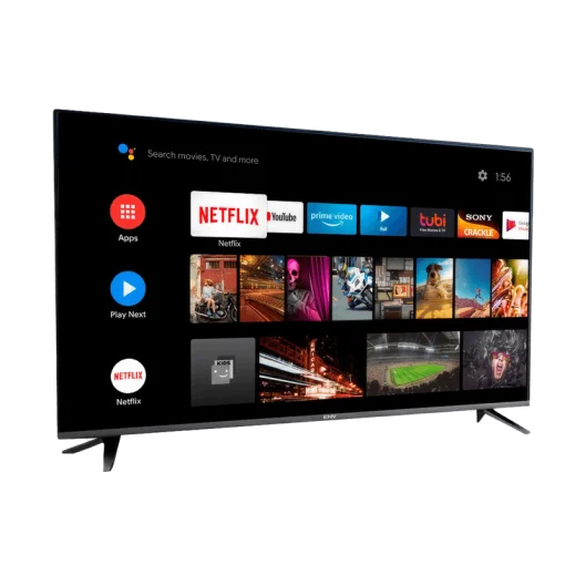 Cod. 123 Smart TV ENV TECH 43" FHD (1920x1080) 60Hz 1AENV8397 / Android 14.0 / Parlantes 2 x10W / Frameless Design / 2*HDMI, 2*USB