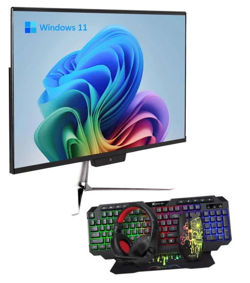 Cod. 245  &nbsp; Computador AIO ENV / AMD Ryzen&trade; 5 3500U / 16GB / 512GB SSD / 23.8" FHD / Wi-Fi AC + BT / Windows 11 Home (Preinstalado) / Incl. Kit 4en1 Xtrike Me CMX-415 Teclado + Mouse + Headphone + Mouse pad)