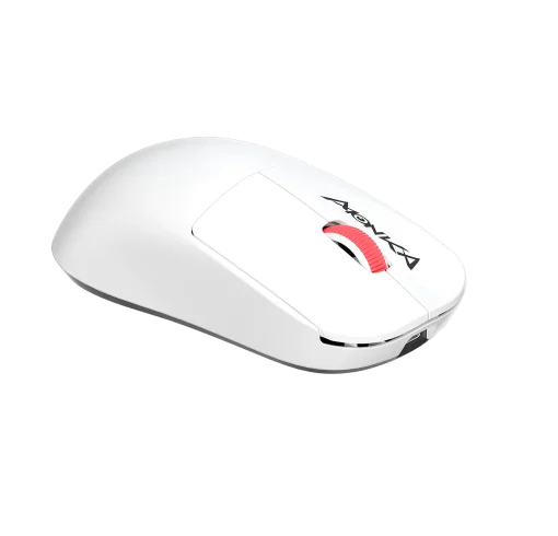 Cod. K:265 Mouse MONKA PRIME G997W Tri-modo Wireless (2.4G &amp; BT 5.1) + cable / 26.000 DPI /&nbsp;tasa sondeo 4K / Chip PixArt PAW3395 / 6 botones programables / Peso (53g) / 100% PTFE (pie) / Bat. 300mAh(hasta 60H) / Dedicado: P/Gamer PRO/Usuario PRO