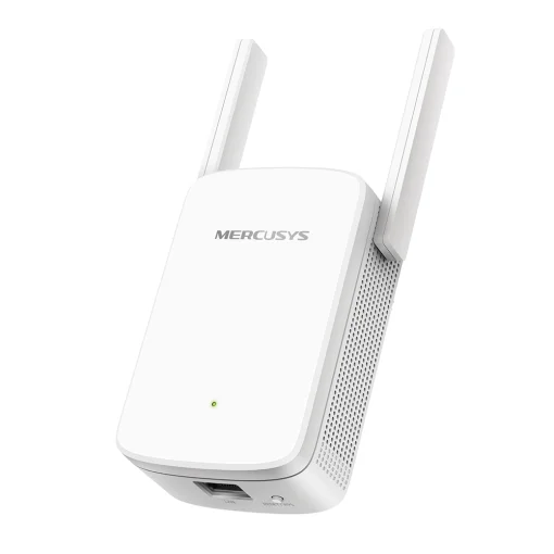 Cod. 098 Extensor MERCUSYS ME30 Dual Band Wi-Fi AC1200 (5GHz 867Mbps, 2,4GHz 300Mbps) / compatible con EasyMesh / 1RJ45 / 1.2 Gbps / 2 antenas