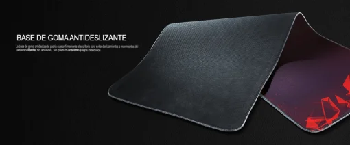 Cod. 048 Mouse Pad Gaming MARVO Scorp XL (MG011) / ilum. RGB (13 modos) / HUB de 4 Puertos USB / Base de goma Antideslizante / Dim. 800 x 300 x 4 mm
