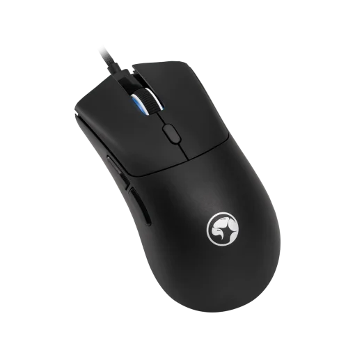 Cod. GM:237  Mouse MARVO Niro 40 BK (G950) / 12000DPI / Ergon&oacute;mico / Sensor PMW3327 / USB / Cable trenzado desmontable 1.5 m / 6 Botones (programables) / Larga duraci&oacute;n (20 millones de clic)