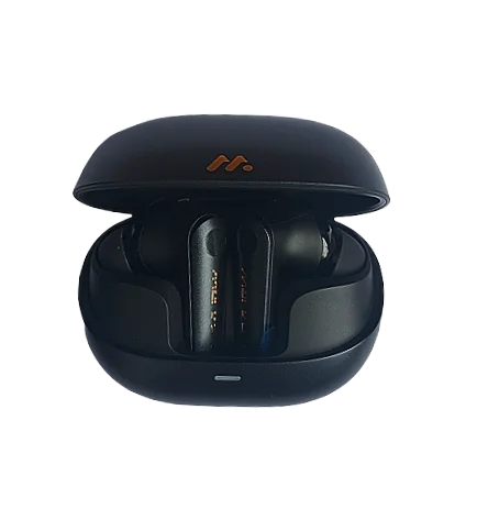 Cod. 113  Audifonos TWS Marvo Ai Future SOUND TS9389 / BT5.4 / Micrófonos Duales / Cancelación de ruido ENC &amp; ANC / Audio HD / Bat. 400mAh (26H) / Aud. uso 5H / USB-C / Grabación de LLamadas &amp; traducción AI