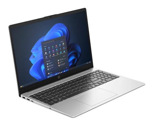 Cod. 1796 Laptop HP 250R G10 / Intel&reg; Core&trade; 5 120U (12MB cach&eacute;, 10 n&uacute;cleos, hasta 5,0GHz) / 16GB / 512 GB SSD PCle M.2 / 15.6" HD / FreeDOS 3.0 / Teclado Espa&ntilde;ol num&eacute;rico / Plata turbo