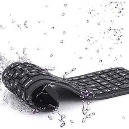 Cod.084 Teclado Flexible Antiagua KD303 Español alfanumérico  / interfaz: USB