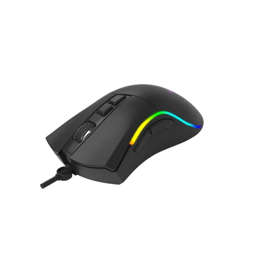 Cod. GX:188  Mouse Gaming XTRIKE-ME GM-226 / Driver Programable / Iluminación RGB (13 Efectos) / USB, Cable trenzado:1.5 mt. / 7200 DPI / 7 botones