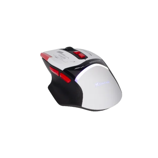 Cod. 291 Mouse XTRIKE-ME GM-323 / 12.800 DPI / Iluminación RGB (13 Modos) / 8 botones Programables / sondeo 1000Hz / USB, Cable:1.5 m