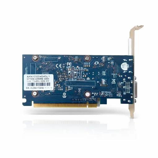 Cod. 217 Tarjeta de Video ARKTEK &nbsp;CYCLOPS NVIDIA GeForce GT1030 / 4GB GDDR4 / 64 Bit / HDMI, DVI / Directx 12 / PCI-E 3.0 / (AKN1030D4S4GL1)