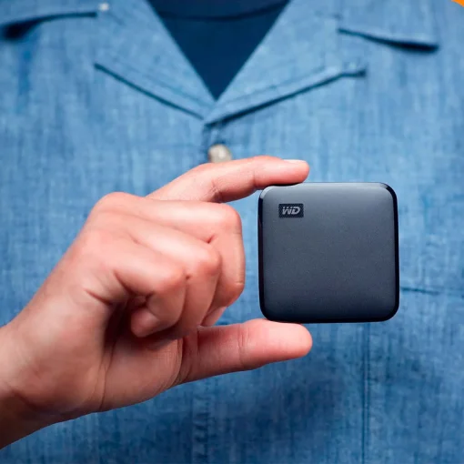 Cod. X:518 SSD Externo WD Elements SE - 2 TB / USB 3.0 / 400MB/s Lectura / Compatible: PC, MacOS / Black