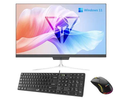 Cod. 232 Computador AIO ENV / AMD Ryzen&trade; 5 3500U / 16GB / 512GB SSD / 23.8" FHD / Wi-Fi AC + BT / Windows 11 Home / Incl.Teclado Genius SLIMSTAR 126 + XTRIKE-ME GM-217 3600DPI